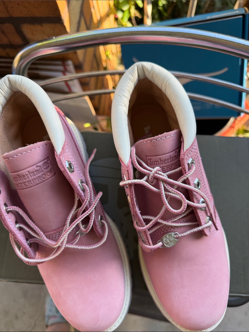 Timberland Pink Boots size 6 - Picture 7 of 7